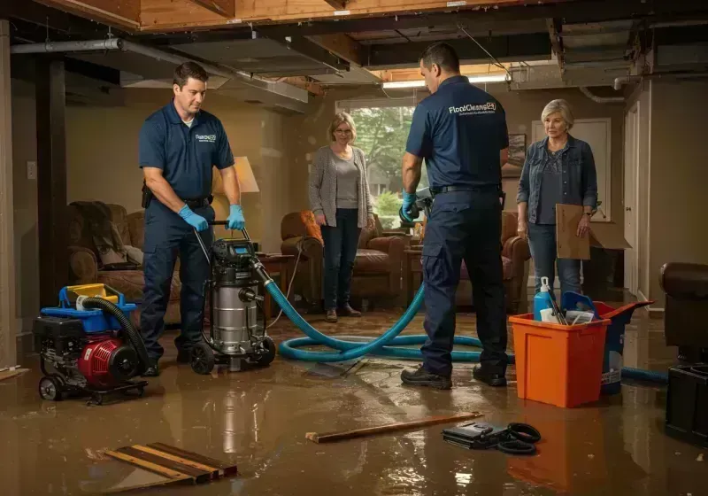 Basement Water Extraction and Removal Techniques process in Ellinwood, KS